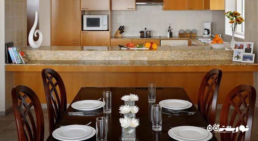 میز غذاخوری آپارتمان های هتل